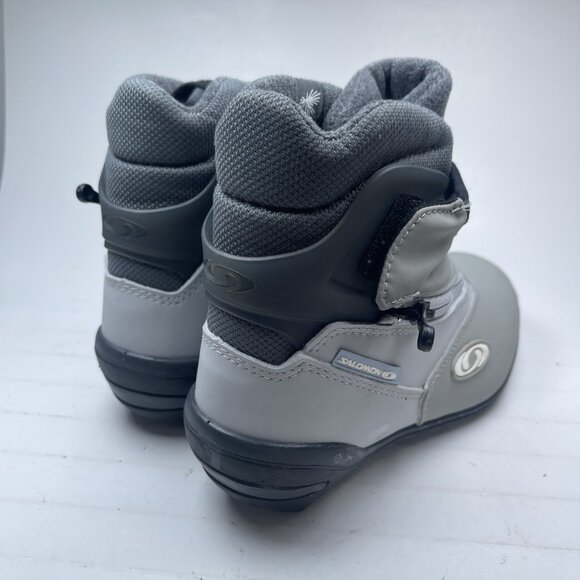 Excellent condition! Salomon Women SNS Profil Cross Country Gray Ski Boots US 5 - Picture 3 of 16